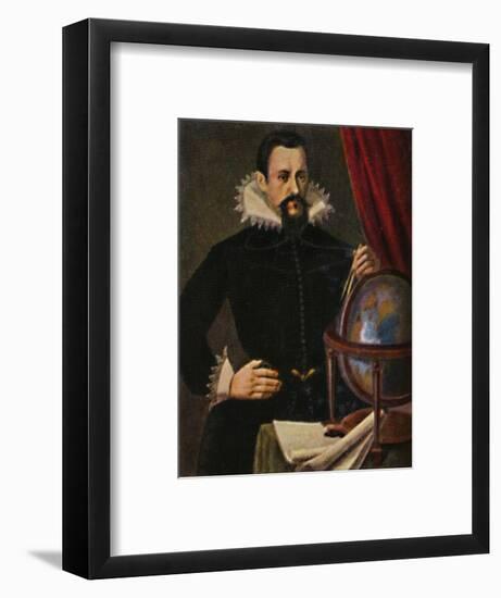 'Johannes Kepler 1571-1630', 1934-Unknown-Framed Giclee Print