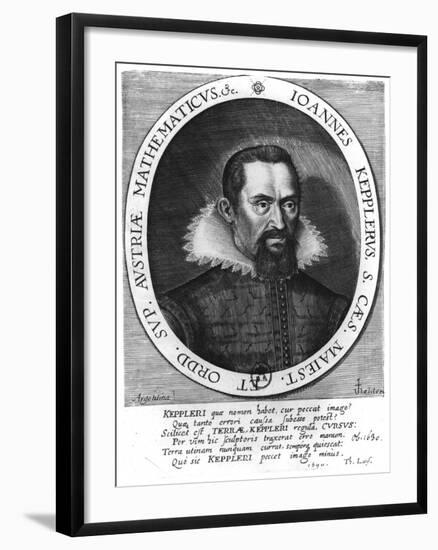 Johannes Kepler 1590-null-Framed Giclee Print