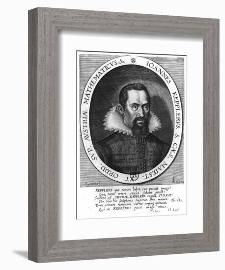 Johannes Kepler 1590-null-Framed Giclee Print