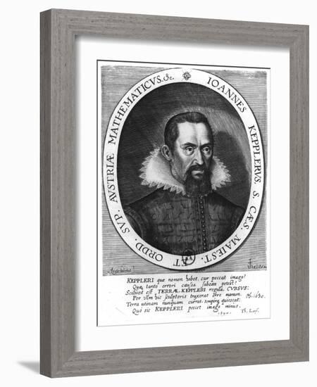 Johannes Kepler 1590-null-Framed Giclee Print