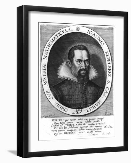 Johannes Kepler 1590-null-Framed Giclee Print