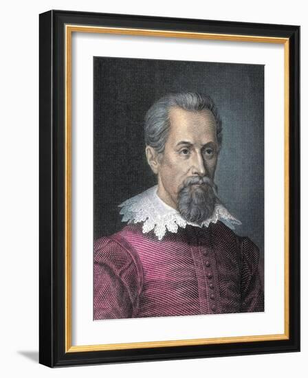 Johannes Kepler, German Astronomer-Detlev Van Ravenswaay-Framed Photographic Print