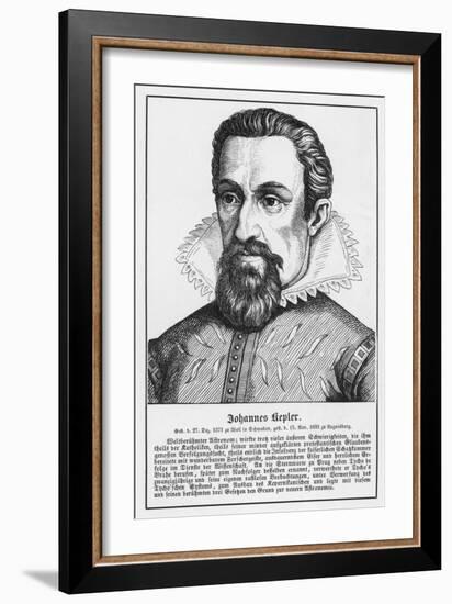 Johannes Kepler German Astronomer-null-Framed Art Print