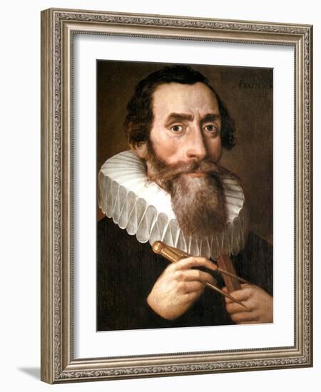 Johannes Kepler, German Mathematician and Astronomer-Science Source-Framed Giclee Print