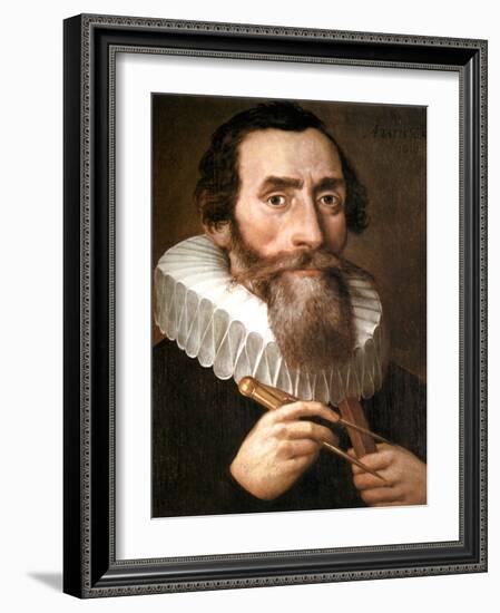 Johannes Kepler, German Mathematician and Astronomer-Science Source-Framed Giclee Print