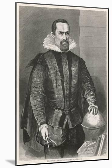 Johannes Kepler-null-Mounted Art Print