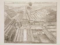 Panoramic View of London, 1720-Johannes Kip-Framed Premier Image Canvas