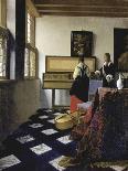 The Glass of Wine, about 1660/61-Johannes Vermeer-Giclee Print
