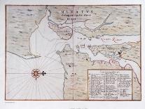 Map of Manhattan, North America, 1639-Johannes Vingboons-Giclee Print