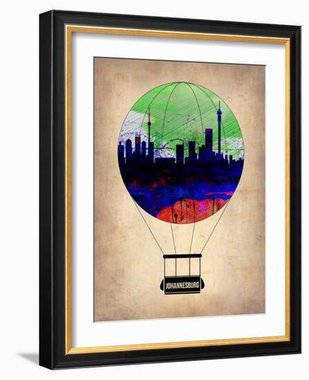 Johannesburg Air Balloon-NaxArt-Framed Art Print