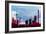 Johannesburg City Skyline-NaxArt-Framed Art Print