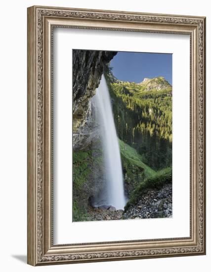 Johannesfall Waterfall, Radstadter Tauern, Salzburg, Austria-Rainer Mirau-Framed Photographic Print