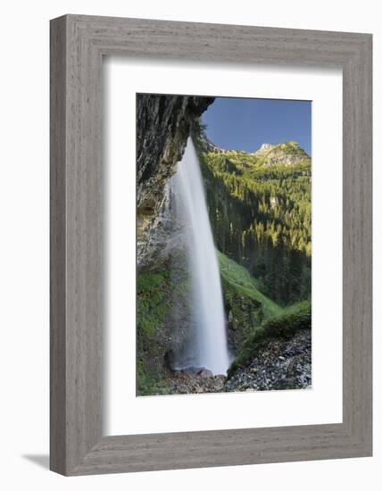 Johannesfall Waterfall, Radstadter Tauern, Salzburg, Austria-Rainer Mirau-Framed Photographic Print