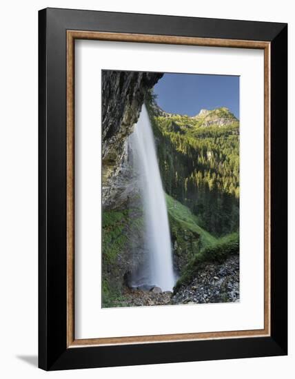 Johannesfall Waterfall, Radstadter Tauern, Salzburg, Austria-Rainer Mirau-Framed Photographic Print