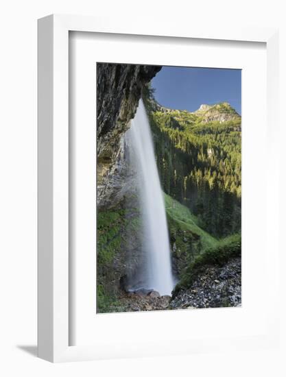 Johannesfall Waterfall, Radstadter Tauern, Salzburg, Austria-Rainer Mirau-Framed Photographic Print