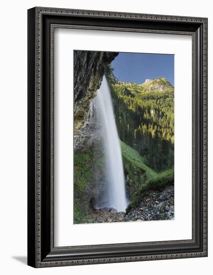 Johannesfall Waterfall, Radstadter Tauern, Salzburg, Austria-Rainer Mirau-Framed Photographic Print