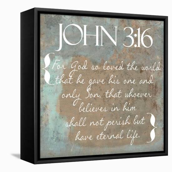 John 3-16-Taylor Greene-Framed Stretched Canvas