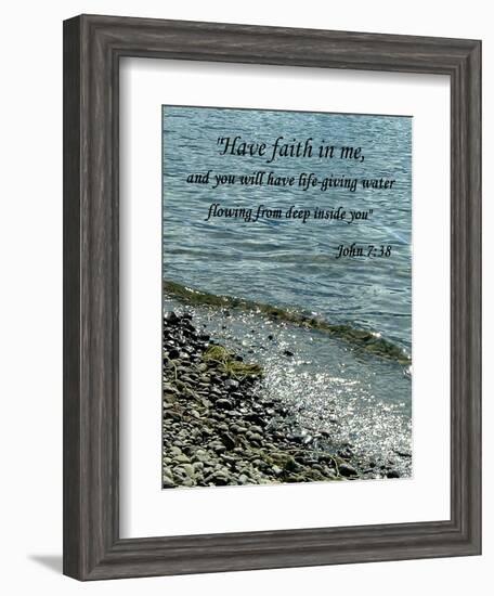 John 7:38-Ruth Palmer 2-Framed Art Print