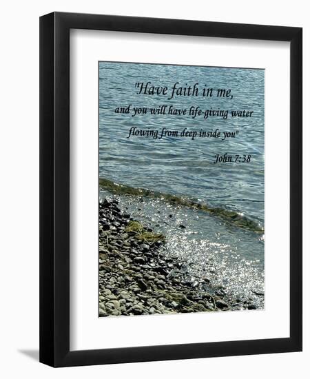 John 7:38-Ruth Palmer 2-Framed Art Print