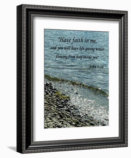 John 7:38-Ruth Palmer 2-Framed Art Print