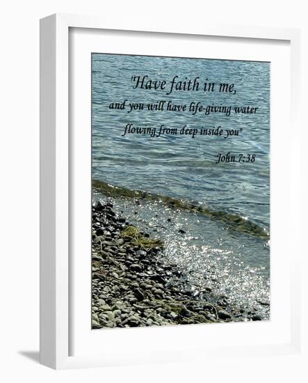 John 7:38-Ruth Palmer 2-Framed Art Print