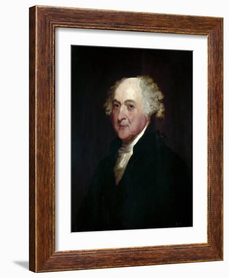 John Adams (1735-1826)-Gilbert Stuart-Framed Giclee Print