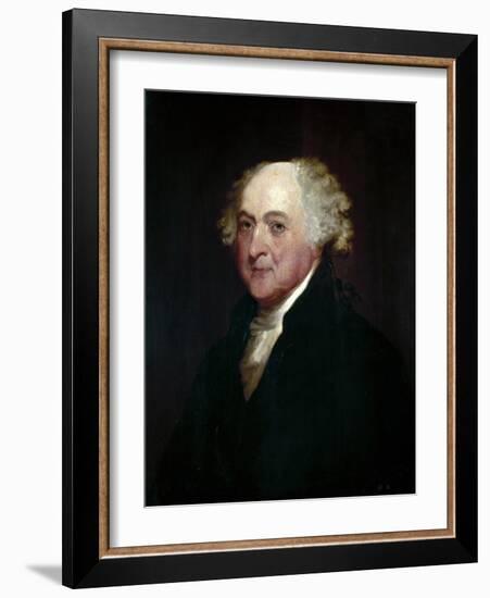 John Adams (1735-1826)-Gilbert Stuart-Framed Giclee Print