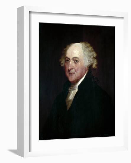 John Adams (1735-1826)-Gilbert Stuart-Framed Giclee Print