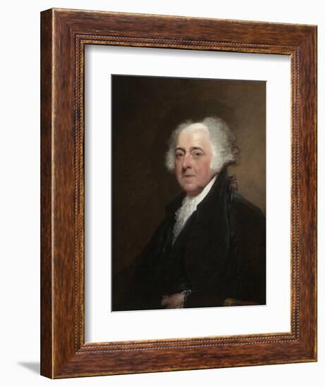 John Adams c.1800-15-Gilbert Stuart-Framed Giclee Print