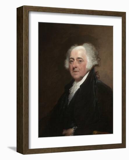 John Adams c.1800-15-Gilbert Stuart-Framed Giclee Print