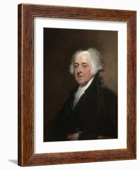 John Adams c.1800-15-Gilbert Stuart-Framed Giclee Print