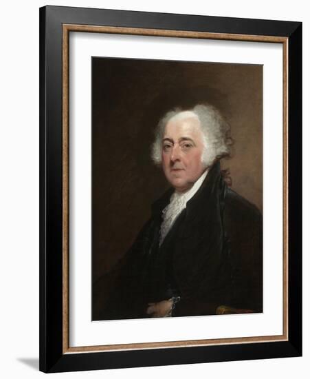 John Adams c.1800-15-Gilbert Stuart-Framed Giclee Print