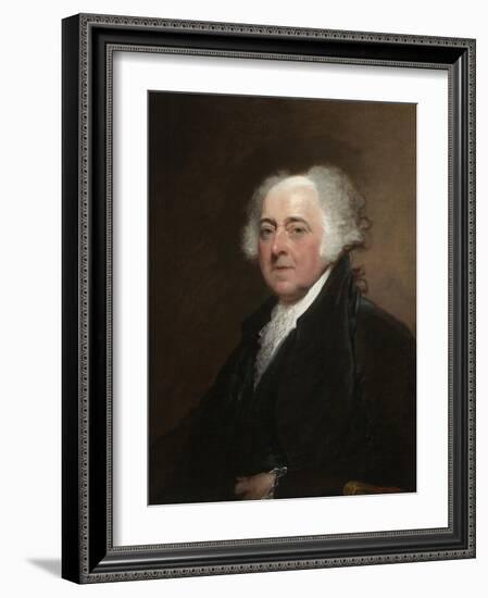 John Adams c.1800-15-Gilbert Stuart-Framed Giclee Print