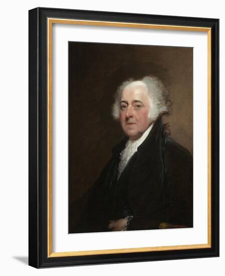 John Adams c.1800-15-Gilbert Stuart-Framed Giclee Print