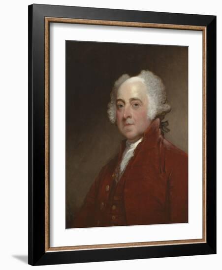 John Adams, C. 1800-15-Gilbert Stuart-Framed Art Print