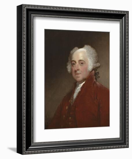 John Adams, C. 1800-15-Gilbert Stuart-Framed Art Print