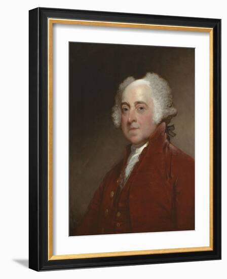 John Adams, c.1821-Gilbert Stuart-Framed Giclee Print