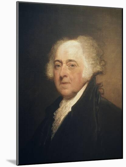 John Adams-Gilbert Stuart-Mounted Giclee Print