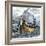 John Alden and Mary Chilton Landing at Plymouth from the Mayflower, December 1620-null-Framed Giclee Print