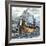 John Alden and Mary Chilton Landing at Plymouth from the Mayflower, December 1620-null-Framed Giclee Print
