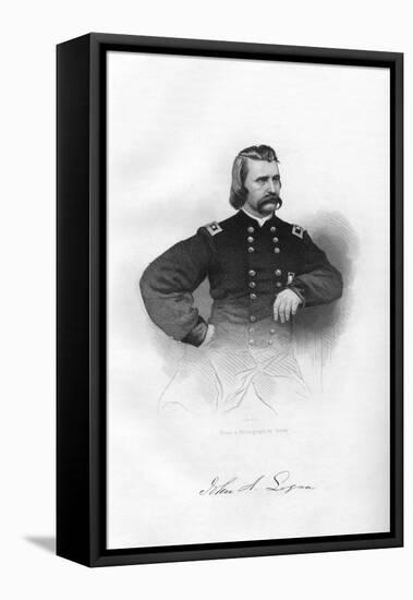 John Alexander Logan, Union Soldier and Politician, 1862-1867-J Rogers-Framed Premier Image Canvas