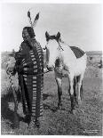 Chief American Horse, C.1900 (B/W Photo)-John Alvin Anderson-Giclee Print