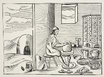 A Potter, from 'Orbis Sensualium Pictus', Pub. 1658-John Amos Comenius-Giclee Print