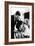 John and Wife Jackie Kennedy with their Daughter Caroline in USA in 1961-null-Framed Photo