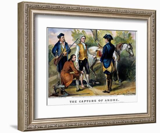 John Andre (1750-1780)-Currier & Ives-Framed Giclee Print