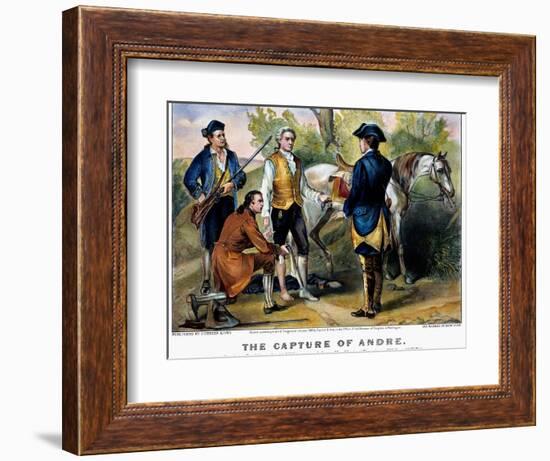 John Andre (1750-1780)-Currier & Ives-Framed Giclee Print