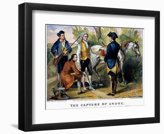 John Andre (1750-1780)-Currier & Ives-Framed Giclee Print