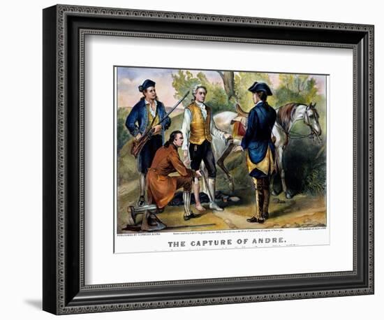 John Andre (1750-1780)-Currier & Ives-Framed Giclee Print