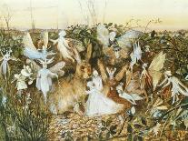 Rabbit and Fairies, 1880-John Anster Fitzgerald-Giclee Print