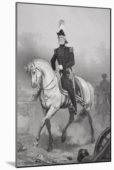 John Anthony Quitman (1798-1858)-Alonzo Chappel-Mounted Giclee Print